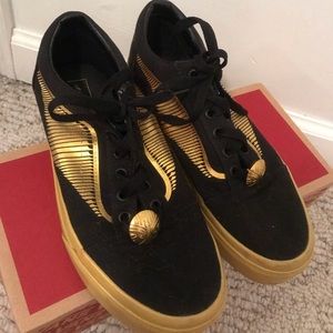 Harry Potter golden snitch vans